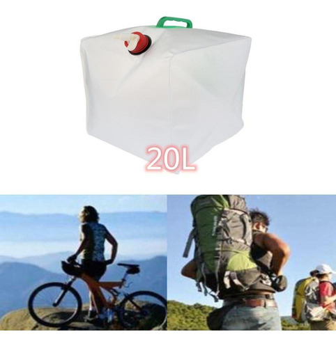~ Bolsa De Agua Portátil Con Una Capacidad De 20 Litros