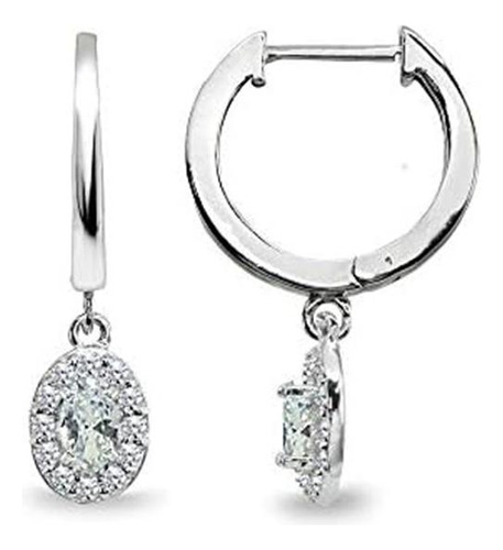 Pendientes De Aro Huggie Colgantes Pequeños Con Halo De Tall
