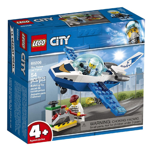 Lego 60206 City Ciudad Patrulla Aérea
