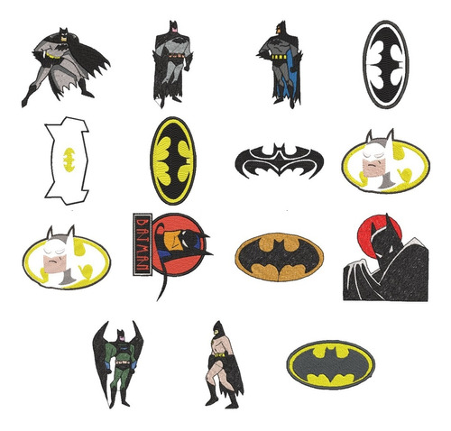 15 Matrices P/ Maquinas De Bordar Batman