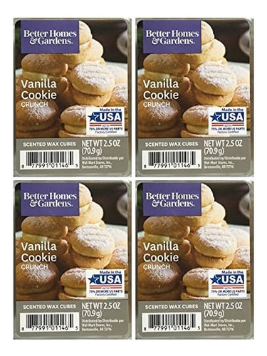 Better Homes And Gardens Vainilla Cookie Crunch Cubos D...