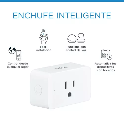 WIZ Enchufe Inteligente Wi-Fi compatible Alexa y Google Home