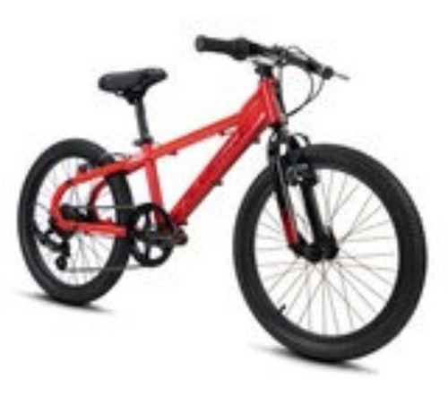 Bicicleta Alubike K20 Kids R20 7vel Naranja Aluminio Color Rojo