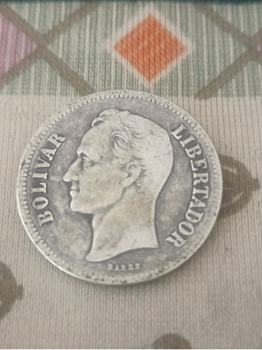 2 Bolivares De Plata 1936