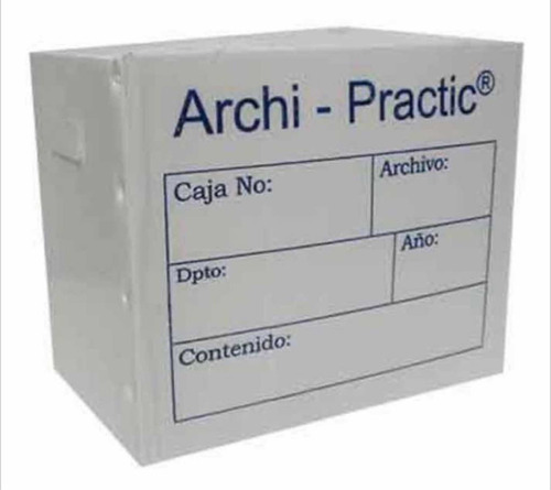 Cajas Para Archivo Modelo Archi-práctic Nuevas