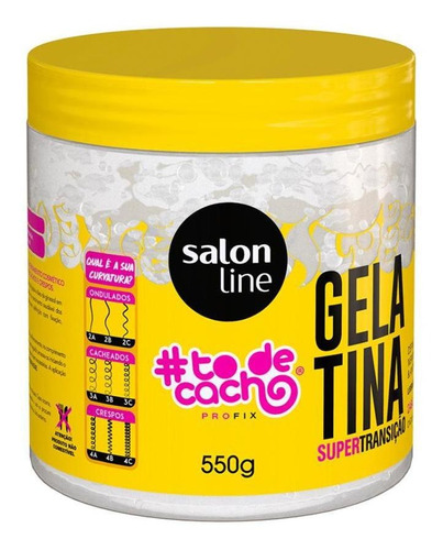 Gelatina To De Cacho Super Transição Salon Line 550g