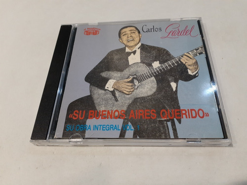 Su Buenos Aires Querido, Carlos Gardel - Cd 1990 Eec 8/10 