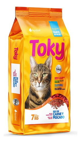 Alimento/comida Para Gato Toky 7kg Ehogar