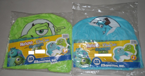 Silloncitos Monster Inc Huggies-kleen Bebe 2 Pzas