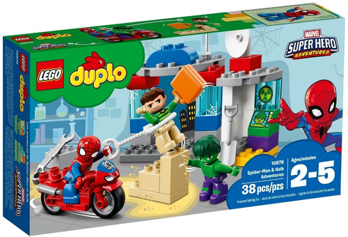 Lego Duplo: Aventuras Del Hombre Araña Y Hulk