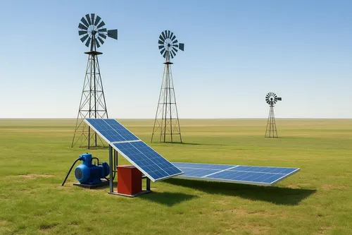Kit Bombeo Agua Solar 10 M3/dia Control Y Paneles Incluido