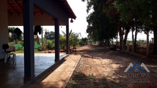 Chácara Com 3 Dormitórios À Venda, 1300 M² Por R$ 360.000,00 - Recanto Primavera - Alvorada Do Sul/pr - Ch0140