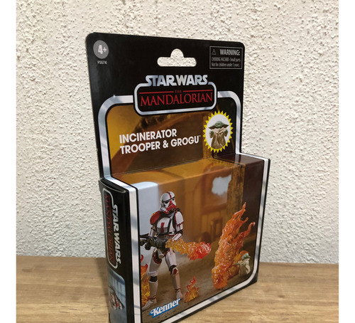 Incinerator Trooper & Grogu Vintage Collection 3.75 Nuevo (Usado)
