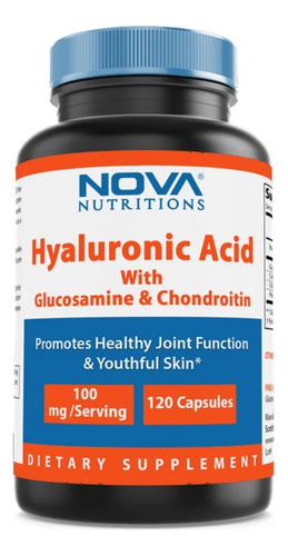 Nova Nutritions Acido Hialuronico Y  Glucosamina Chondroitin