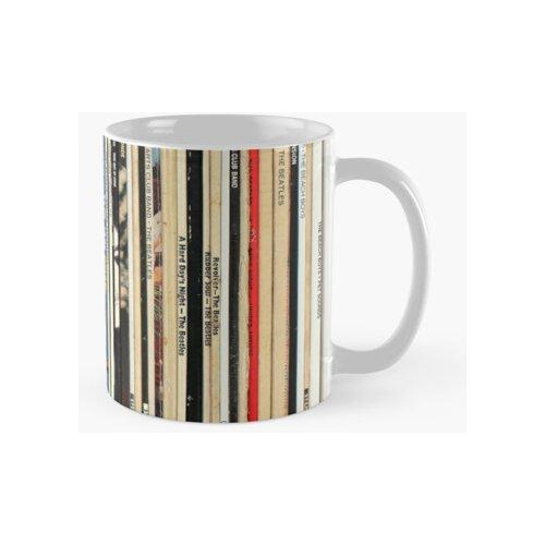 Taza Discos De Vinilo De Rock Clásico Calidad Premium