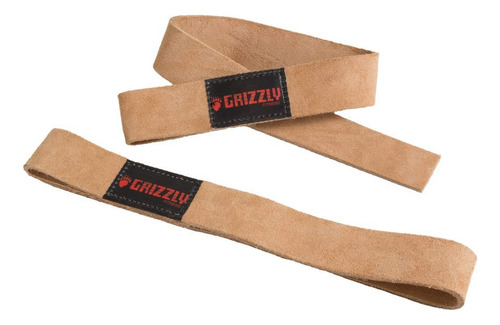 Grizzly Fitness Correas De Muñeca De Cuero Genuino De Alta.