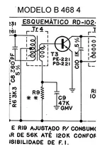 Comprar Esquema Radio Phico B468 4 B 468 4 Chassis Rd102 1  Em Pdf