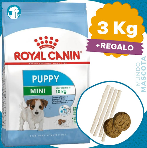 Comida Royal Canin Mini Junior 3 Kg + Envío / Mundo Mascota