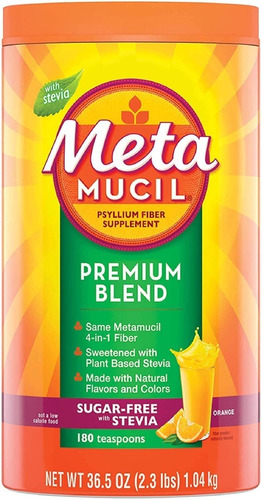 Metamucil Fibra Psyllium 2.3 Lbs - g a $471