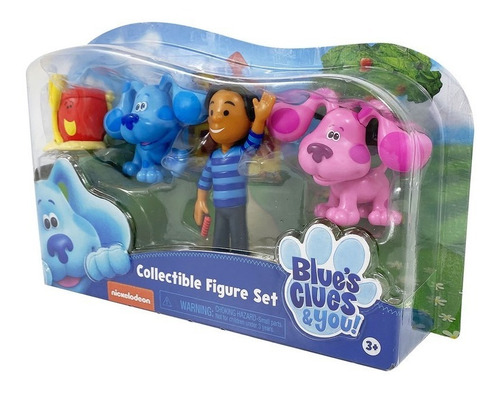 Imagen 4 de 5 de Set De Figuras Coleccionable Pistas De Blue
