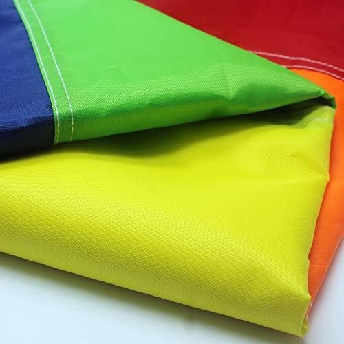 Imagen 5 de 6 de Vsvo Lgbt Rainbow Bandera Americana 3 X 5 Pies Con Estrellas
