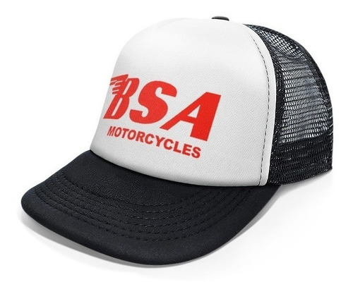 Gorra Trucker Clásica Vintage Moto Bsa Racer #bsa New Caps