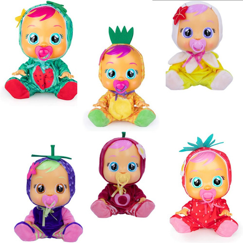 Muñeca Bebe Llorones Cry Babies Tutti Frutti Pia Anana Piña