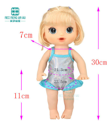 Uniforme Escolar Vermelho+ Mochila Para Boneca Baby Alive