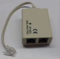 Comprar Splitter Adsl Micro Filtro Linea Telefónica E Internet Rj11