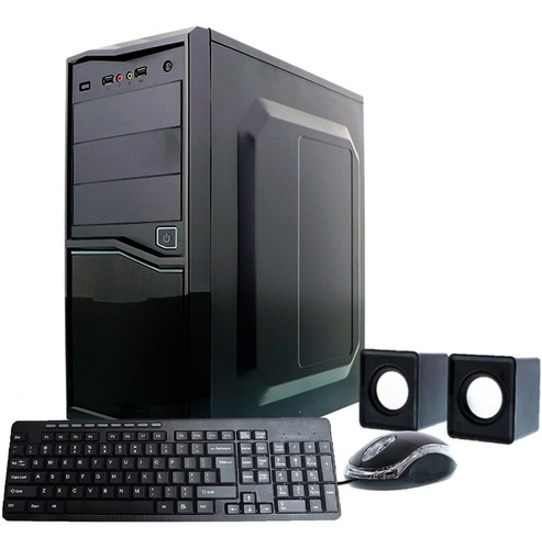 Gabinete Xtech Atx Micro Atx Kit Teclado Mouse Bocinas 500w