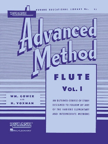 Rubank Advanced Method, Flute Vol.i.