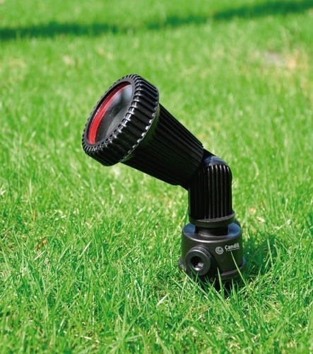Imagen 2 de 3 de Estaca Jabalina Exterior Para Parque Jardin Apta Intemperie Dicroica Led 7 W Incluida Completo Garantia 2 Años X Defecto