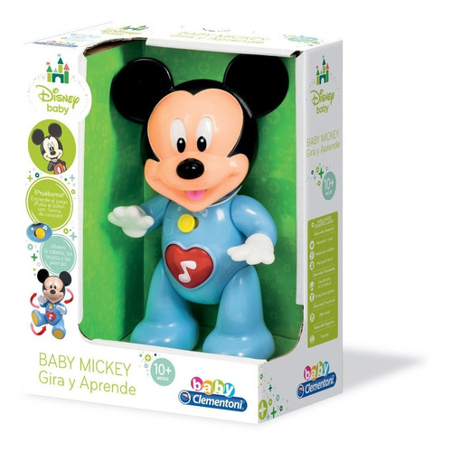 Imagen 1 de 3 de Pack X2 Muñecos Mickey Minnie Disney Luz Sonido Articulado