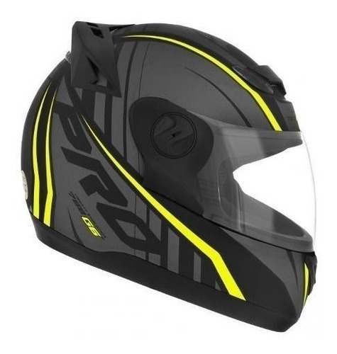 Capacete Feminio Viseira Cristal Pro Neon G6 788 Protork