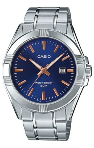 Reloj Casio Caballero Azul Mtp-1308d-2av