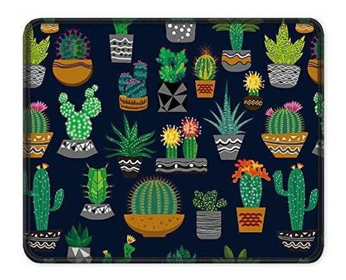 Itnrsiiet Mouse Pad, Cute Cactus Design Mousepad. Alfombrill