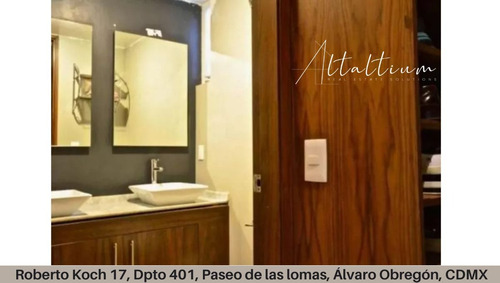 Departamento En Venta Roberto Koch 17, Depto 401, Paseo De Las Lomas, Álvaro Obregón, Cdmx. Vg5-za