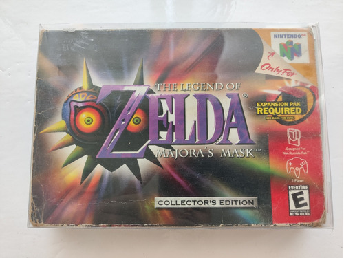 N64 The Legend Of Zelda: Majora's Mask En Caja Original