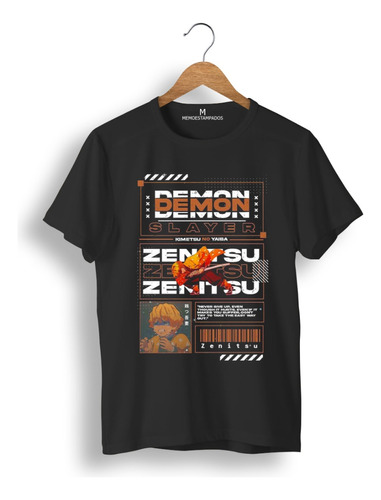 Remera: Demon Slayer Zenitsu Memoestampados