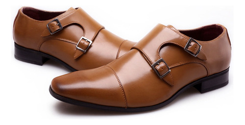 Zapatos De Cuero Casuales De Negocios Formales Para Hombres