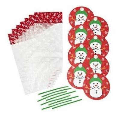 Bolsitas Para Galletas Y Dulces Navideños