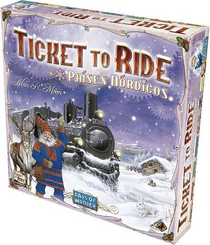 Jogo Ticket To Ride: Países Nórdicos
