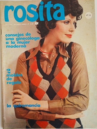Revista Rosita Octubre De 1972