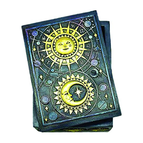 Caja Almacenamiento Baraja Tarot 5.5 X3.75  Luna