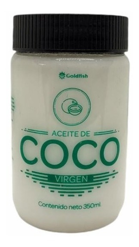 Aceite De Coco Virgen Goldfish X 350 Ml Pet