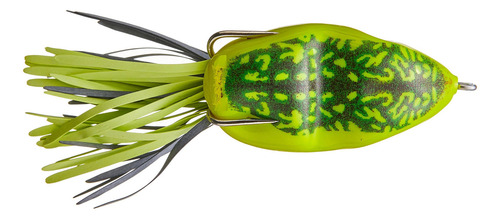 Señuelo Rana Scum Frog Super Soft Antienganche Usa Color Chartreuse Natural Sf-128