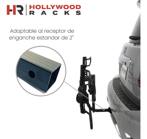 Rack Tirón Portabicicletas Hollywood 2 Bicicletas Original