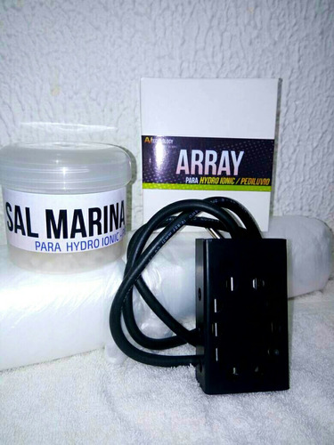 Array + Sal Para Hydro Ionic (pediluvio) + 50 Bolsas