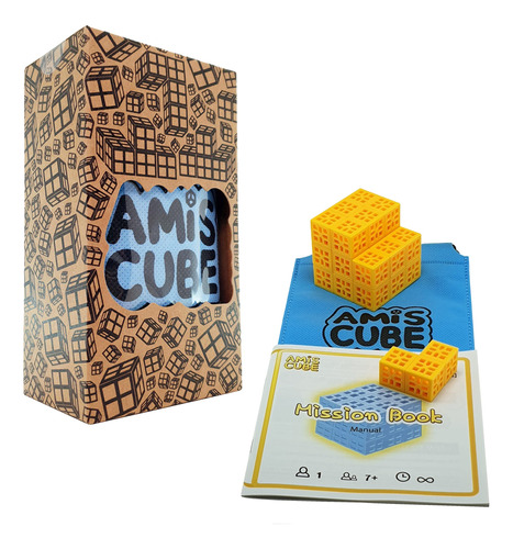 Amis Cube Rompecabezas Brain Teaser 3d 3x3x3 Cubo Para Habil