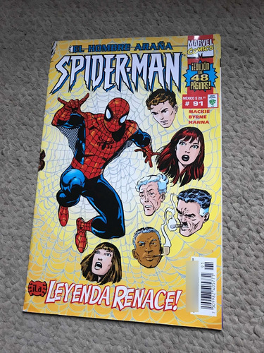 Comic Spiderman 91 La Leyenda Renace Español Original
